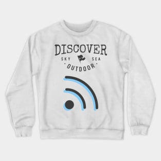 Discover Outdoor Wifi Crewneck Sweatshirt